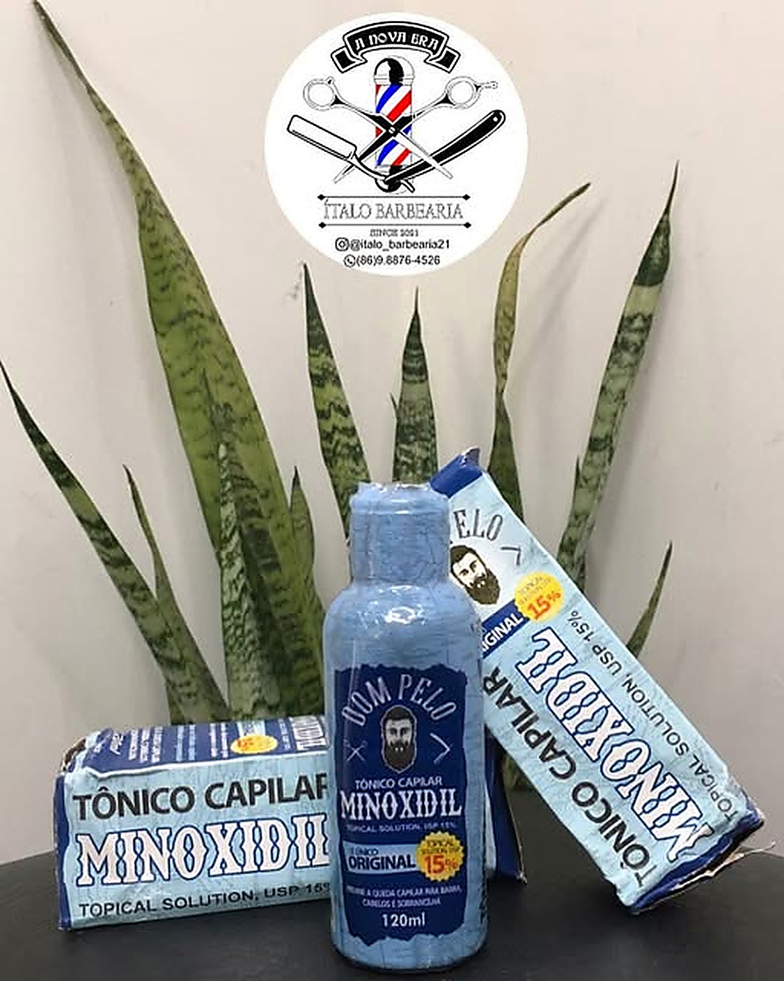 Marca Ítalo Barbearia — A Nova Era